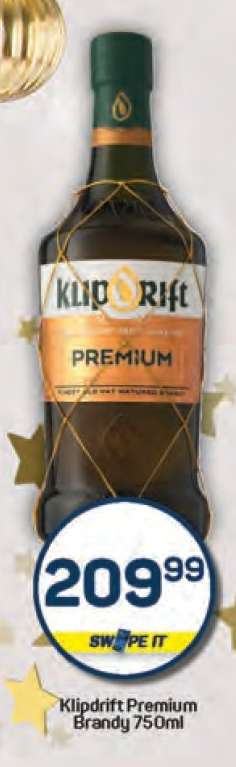 KLIPDRIFT PREMIUM BRANDY 750ml