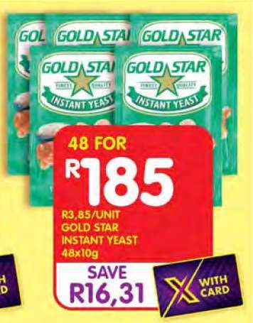 GOLD STAR INSTANT YEAST