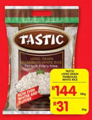 Tastic Long Grain Parboiled White Rice