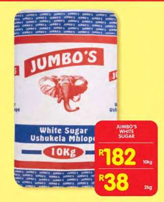 JUMBO'S WHITE SUGAR