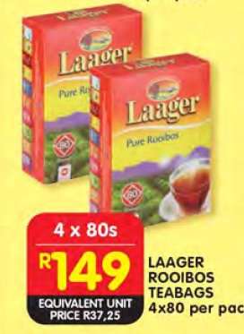 Laager Rooibos Teabags