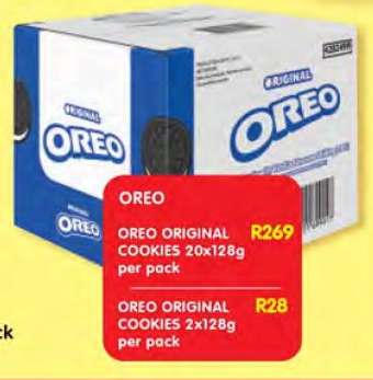 OREO ORIGINAL COOKIES 20x128g per pack