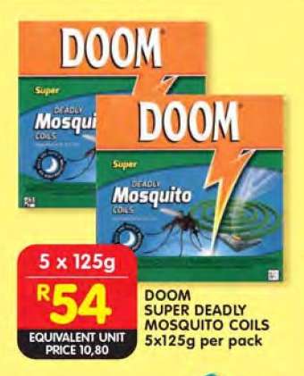 DOOM SUPER DEADLY MOSQUITO COILS