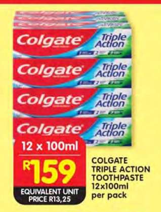 Colgate Triple Action Toothpaste