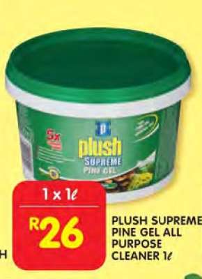 PLUSH SUPREME PINE GEL ALL PURPOSE CLEANER 1ℓ