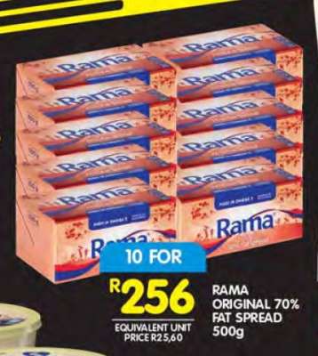 Rama Original 70% Fat Spread 500g