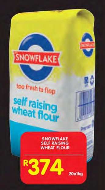 Snowflake Self Raising Wheat Flour
