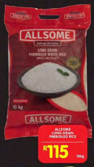 ALLSOME LONG GRAIN PARBOILED RICE