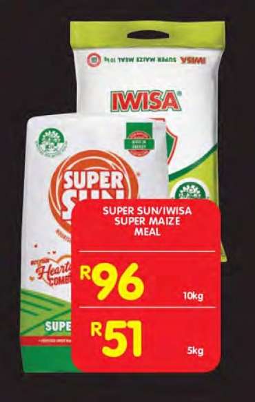 SUPER SUN/IWISA SUPER MAIZE MEAL