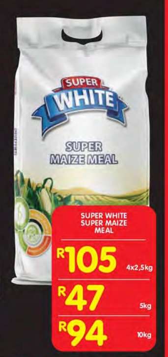 SUPER WHITE Super Maize Meal