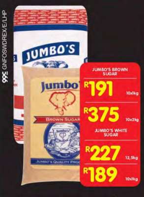 JUMBO’S BROWN SUGAR