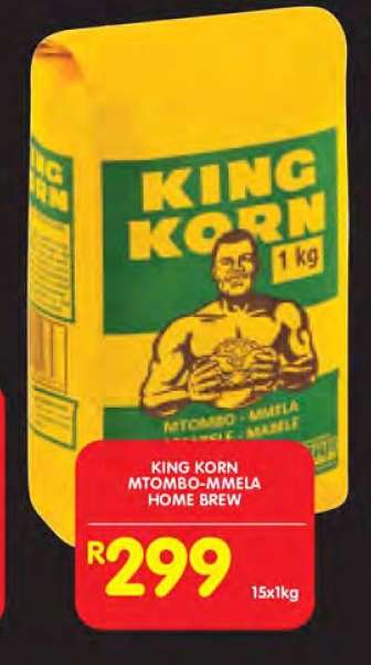KING KORN MTOMBO-MMELA HOME BREW