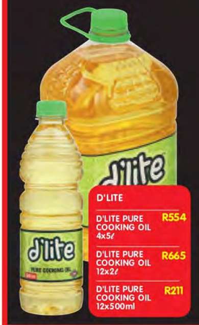 D'LITE Pure Cooking Oil
