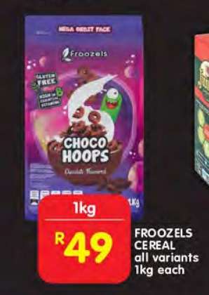 Froozels Cereal