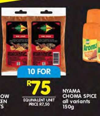 NYAMA CHOMA SPICE all variants 150g