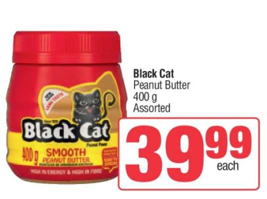 BLACK CAT PEANUT BUTTER