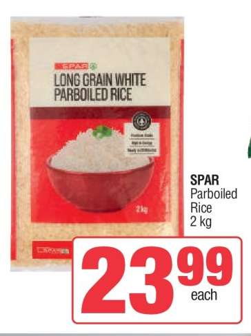 SPAR Parboiled Rice