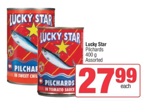 LUCKY STAR PILCHARDS
