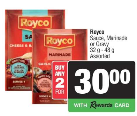 Royco Sauce, Marinade or Gravy
