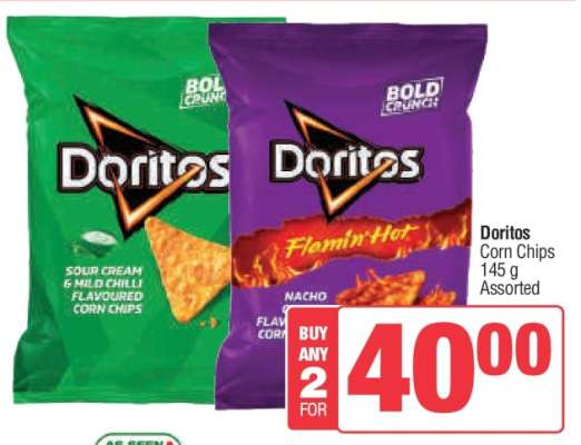DORITOS CORN CHIPS