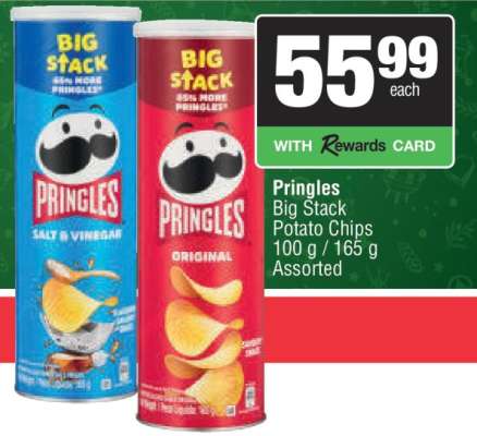 Pringles Big Stack Potato Chips