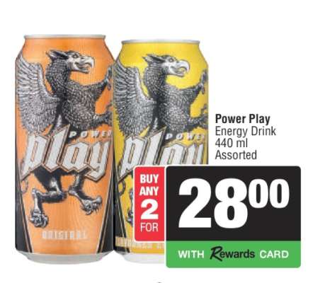 Power Play Energy Drink