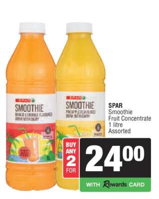 SPAR Smoothie Fruit Concentrate