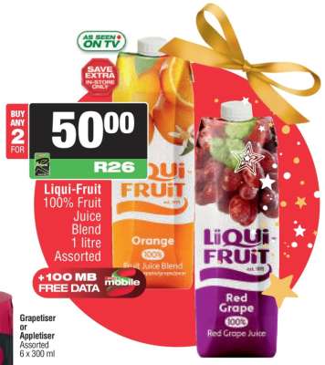 Liqui Fruit 100 % Fruit Juice Blend