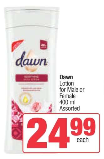 Dawn Lotion