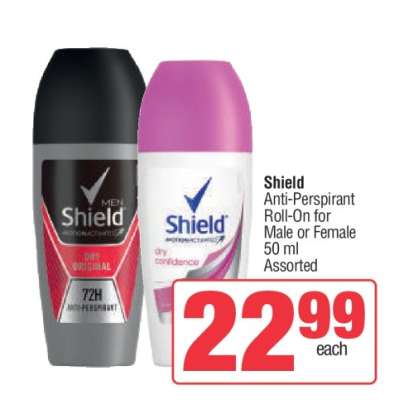 Shield Anti-Perspirant Roll On
