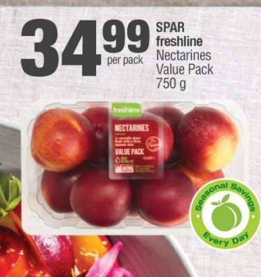 SPAR freshline Nectarines Value Pack