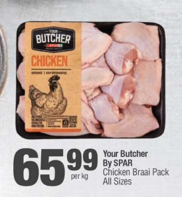 Your Butcher By SPAR Chicken Braai Pack