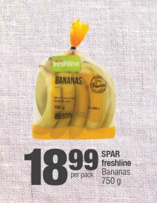 SPAR freshline Bananas