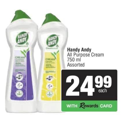 Handy Andy All Purpose Cream