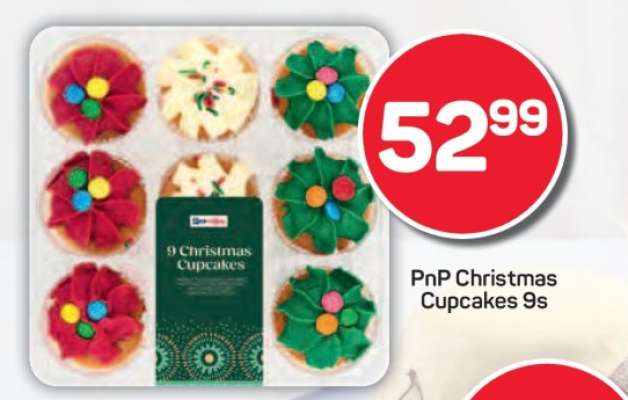 PnP Christmas Cupcakes 9s