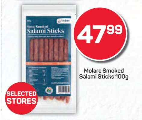 Molare Smoked Salami Sticks 100g