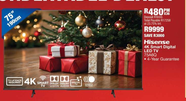 Hisense 4K Smart Digital LED TV