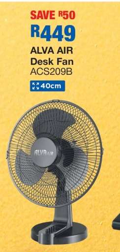 ALVA AIR Desk Fan ACS209B