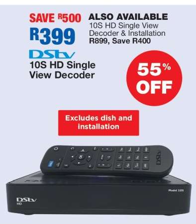 DStv 10S HD Single View Decoder