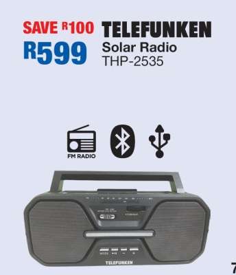TELEFUNKEN Solar Radio THP-2535