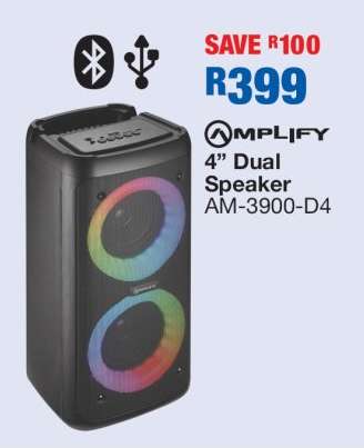 Amplify 4” Dual Speaker AM-3900-D4