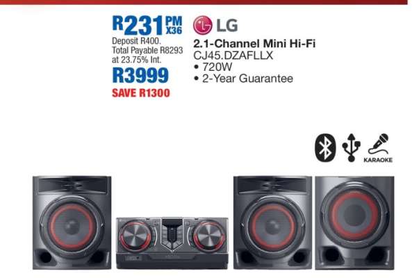 LG 2.1-Channel Mini Hi-Fi