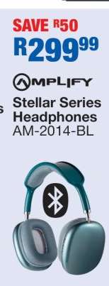 Amplify Stellar Series Headphones AM-2014-BL