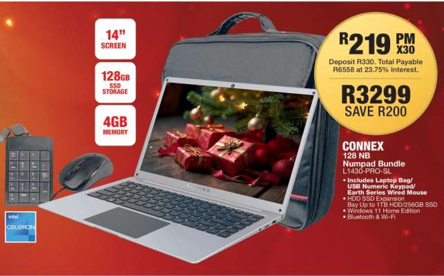 CONNEX 128 NB Numpad Bundle