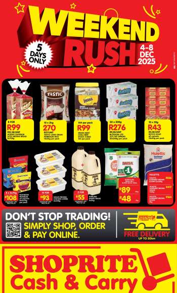 Shoprite catalogue  - 04/12/2025 - 08/12/2025.