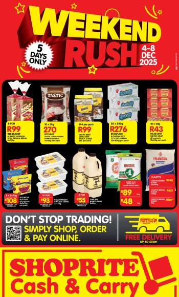 Shoprite catalogue  - 04/12/2025 - 08/12/2025.
