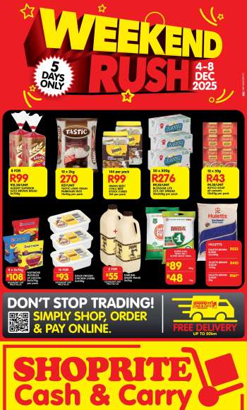 Shoprite catalogue  - 04/12/2025 - 08/12/2025.