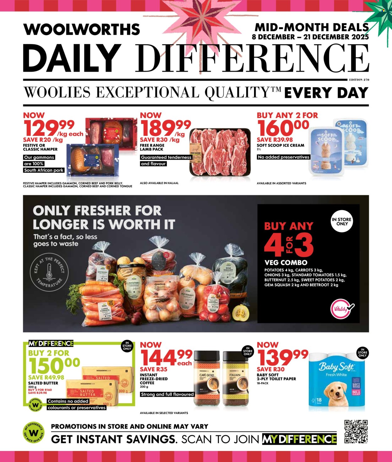 Woolworths specials - 08/12/2025 - 21/12/2025. Page 1
