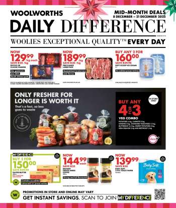 thumbnail - Woolworths catalogue - Daily Difference