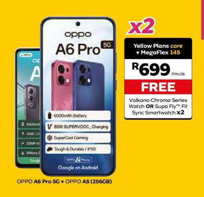 OPPO A6 Pro 5G + OPPO A5 (256GB)